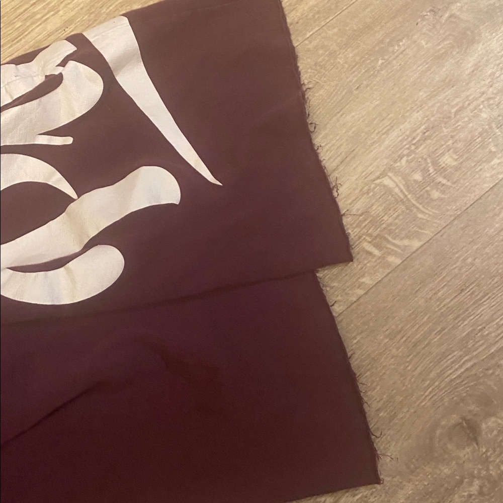 PINK Victoria's Secret Maroon Logo Pajama Set with White Script - Picture 7 of 7